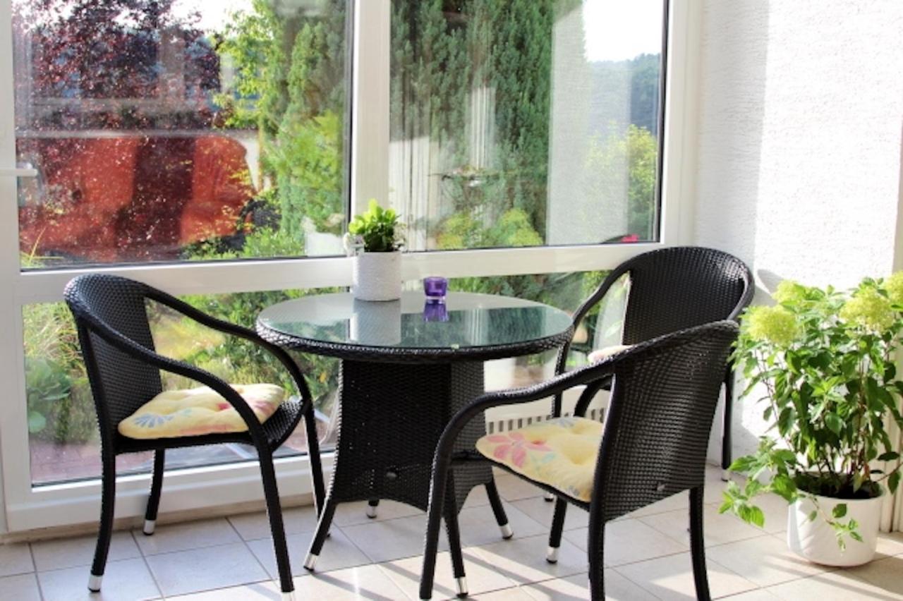 Ferienwohnung Fuldatalblick エクステリア 写真